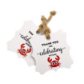 Thank You For Celebrating With Words Craft Paper Hang Paper Hang Tag